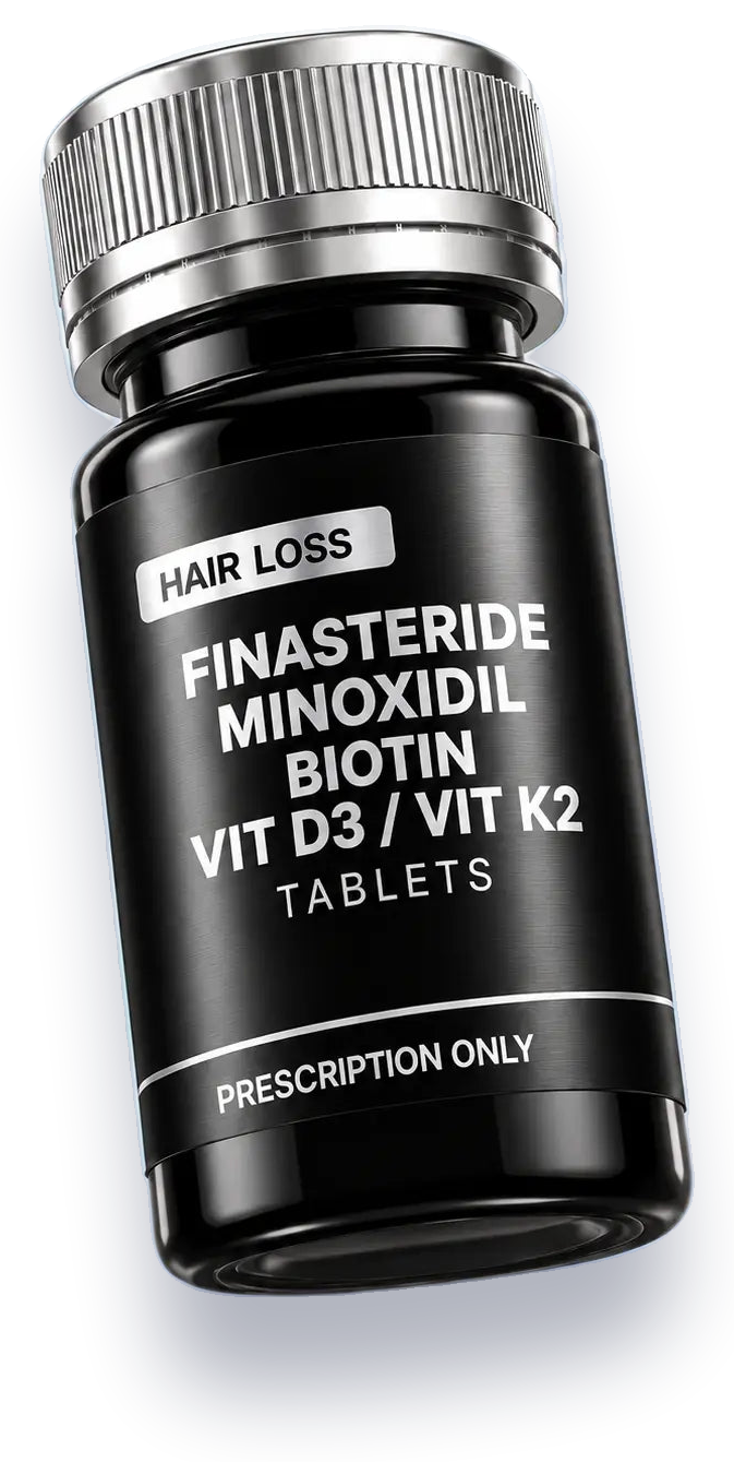 Finasteride / Minoxidil / Biotin / D3 / K2