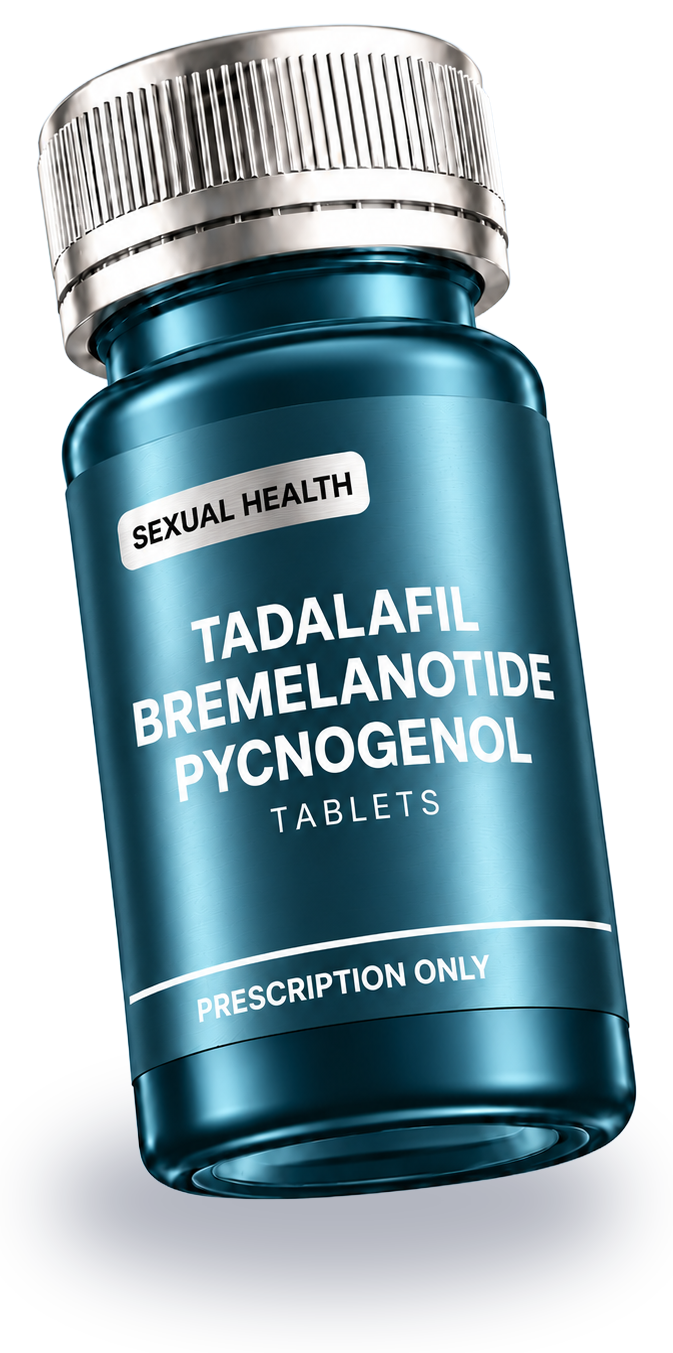 Tadalafil / Bremelanotide / Pycnogenol tablets